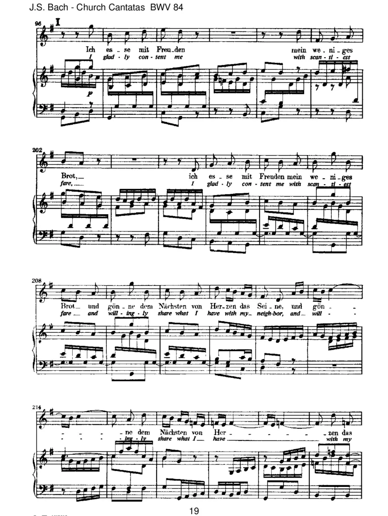 BWV84Ichbinvergn&uuml;gtmitmeinemGl&uuml;cke_一万首著名钢琴曲谱哈农贝多芬合集视频教学电子版高清无水印可打印_1古典钢琴知名音乐家谱_巴赫钢琴谱全集_J.S巴赫作品全集