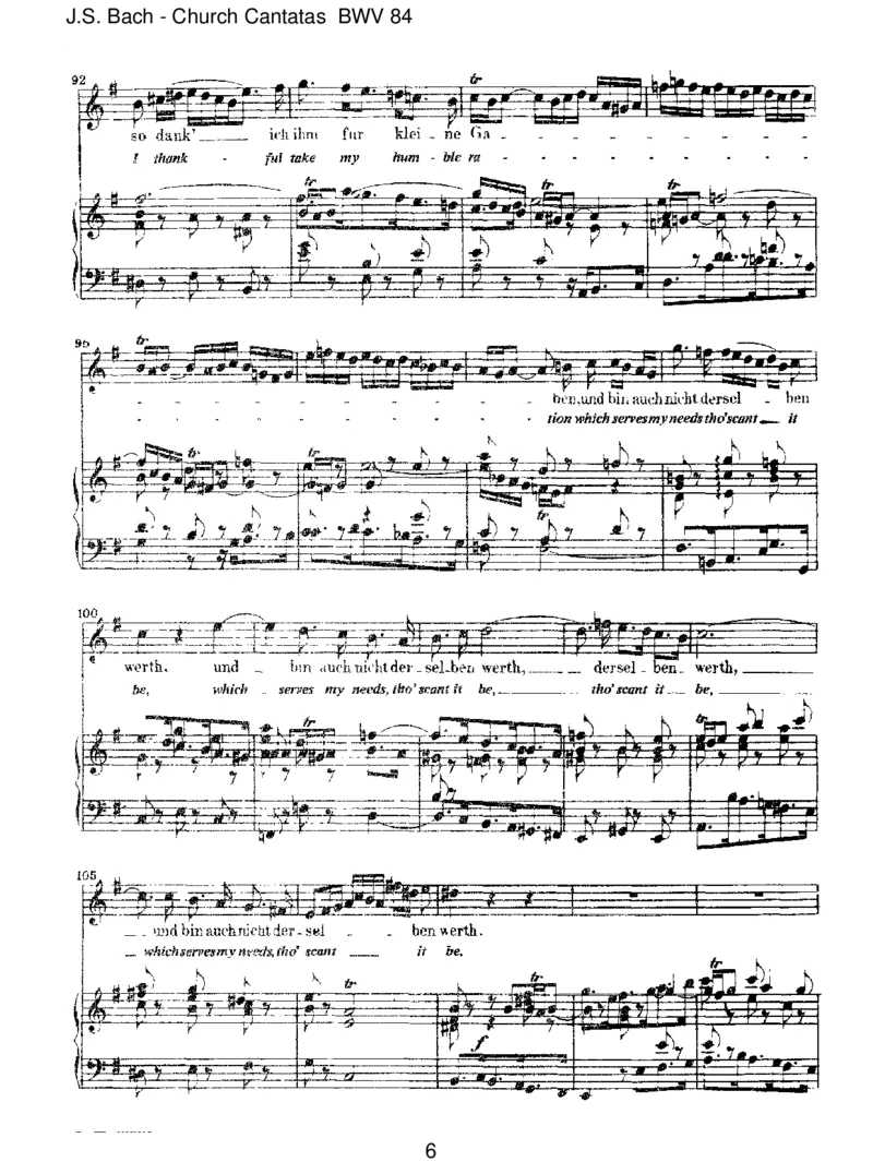 BWV84Ichbinvergn&uuml;gtmitmeinemGl&uuml;cke_一万首著名钢琴曲谱哈农贝多芬合集视频教学电子版高清无水印可打印_1古典钢琴知名音乐家谱_巴赫钢琴谱全集_J.S巴赫作品全集