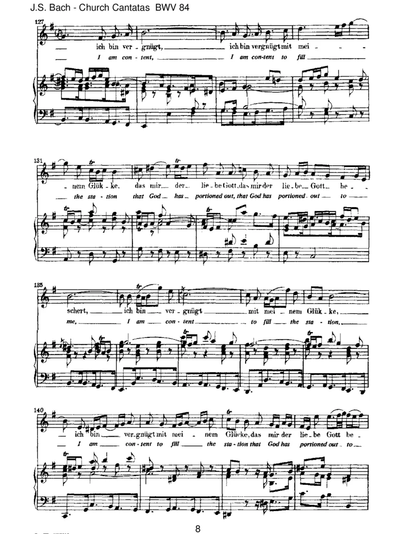 BWV84Ichbinvergn&uuml;gtmitmeinemGl&uuml;cke_一万首著名钢琴曲谱哈农贝多芬合集视频教学电子版高清无水印可打印_1古典钢琴知名音乐家谱_巴赫钢琴谱全集_J.S巴赫作品全集