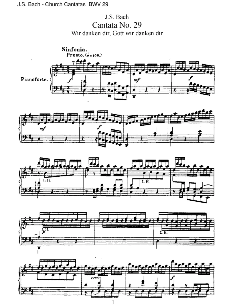 BWV29Wirdankendir,Gott,wirdankendir_一万首著名钢琴曲谱哈农贝多芬合集视频教学电子版高清无水印可打印_1古典钢琴知名音乐家谱_巴赫钢琴谱全集_J.S巴赫作品全集
