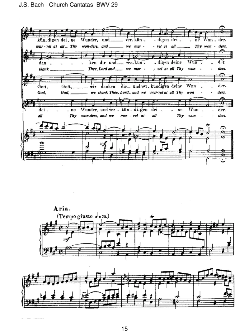 BWV29Wirdankendir,Gott,wirdankendir_一万首著名钢琴曲谱哈农贝多芬合集视频教学电子版高清无水印可打印_1古典钢琴知名音乐家谱_巴赫钢琴谱全集_J.S巴赫作品全集