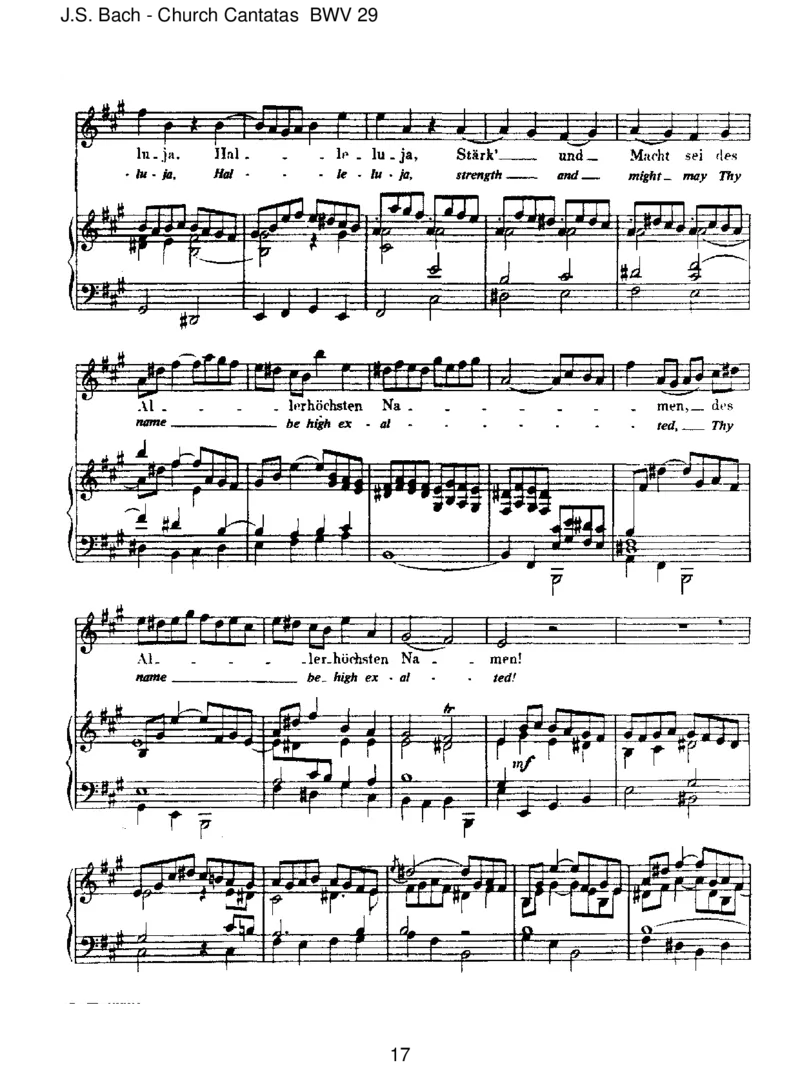 BWV29Wirdankendir,Gott,wirdankendir_一万首著名钢琴曲谱哈农贝多芬合集视频教学电子版高清无水印可打印_1古典钢琴知名音乐家谱_巴赫钢琴谱全集_J.S巴赫作品全集