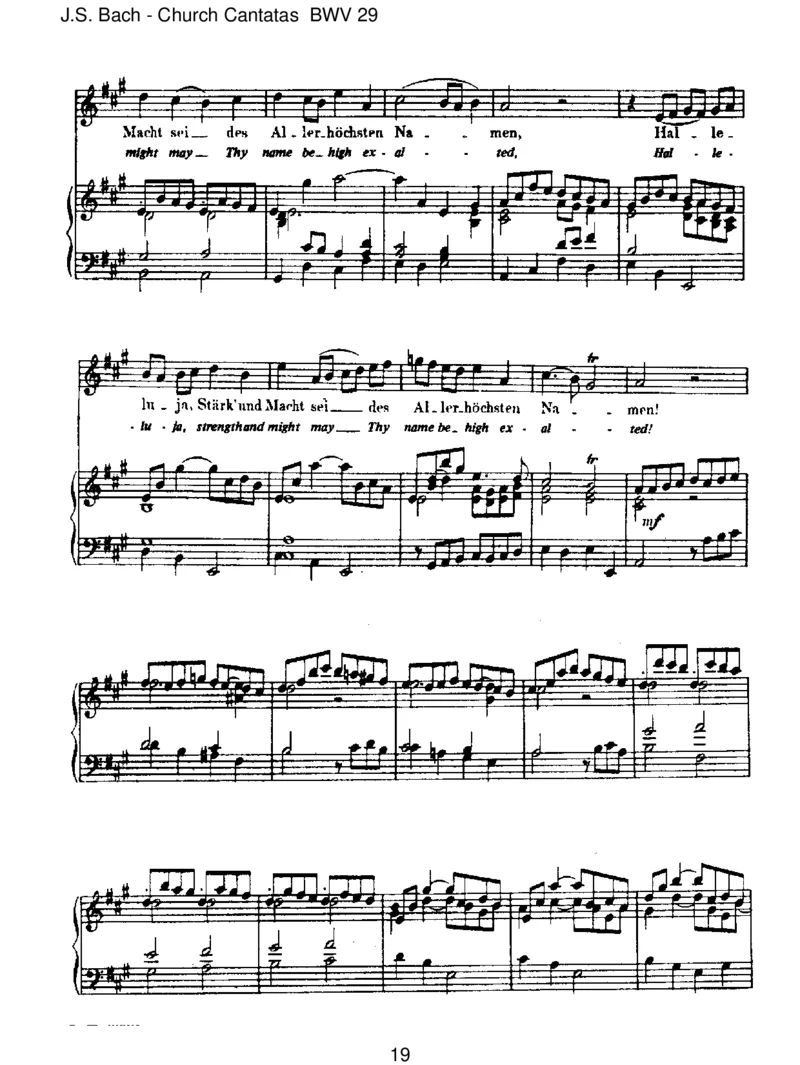 BWV29Wirdankendir,Gott,wirdankendir_一万首著名钢琴曲谱哈农贝多芬合集视频教学电子版高清无水印可打印_1古典钢琴知名音乐家谱_巴赫钢琴谱全集_J.S巴赫作品全集