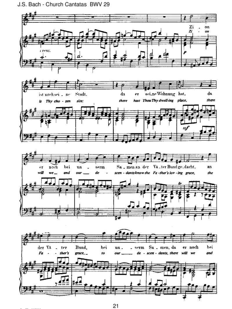 BWV29Wirdankendir,Gott,wirdankendir_一万首著名钢琴曲谱哈农贝多芬合集视频教学电子版高清无水印可打印_1古典钢琴知名音乐家谱_巴赫钢琴谱全集_J.S巴赫作品全集