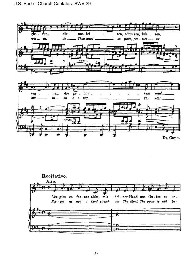 BWV29Wirdankendir,Gott,wirdankendir_一万首著名钢琴曲谱哈农贝多芬合集视频教学电子版高清无水印可打印_1古典钢琴知名音乐家谱_巴赫钢琴谱全集_J.S巴赫作品全集