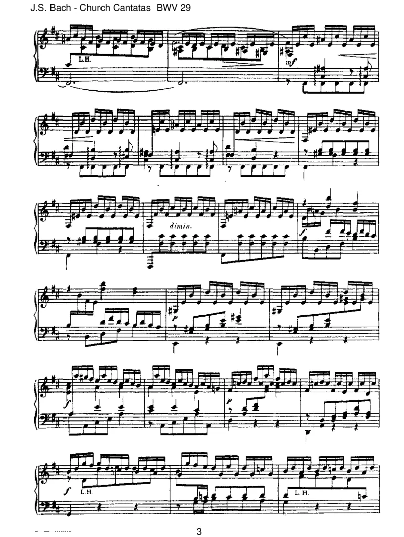 BWV29Wirdankendir,Gott,wirdankendir_一万首著名钢琴曲谱哈农贝多芬合集视频教学电子版高清无水印可打印_1古典钢琴知名音乐家谱_巴赫钢琴谱全集_J.S巴赫作品全集