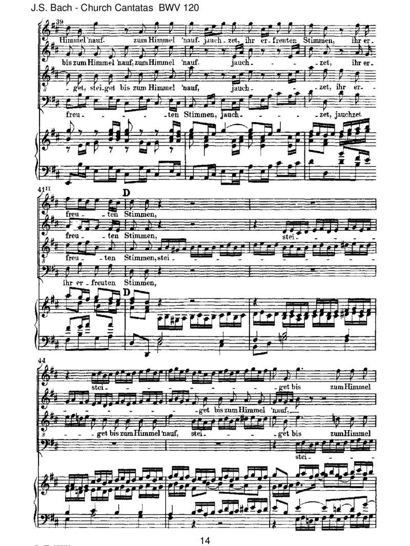 BWV120Gott,manlobetdichinderStille_一万首著名钢琴曲谱哈农贝多芬合集视频教学电子版高清无水印可打印_1古典钢琴知名音乐家谱_巴赫钢琴谱全集_J.S巴赫作品全集