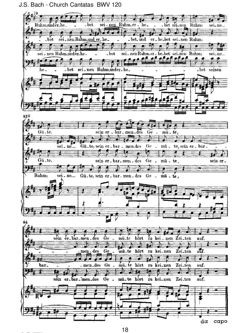 BWV120Gott,manlobetdichinderStille_一万首著名钢琴曲谱哈农贝多芬合集视频教学电子版高清无水印可打印_1古典钢琴知名音乐家谱_巴赫钢琴谱全集_J.S巴赫作品全集