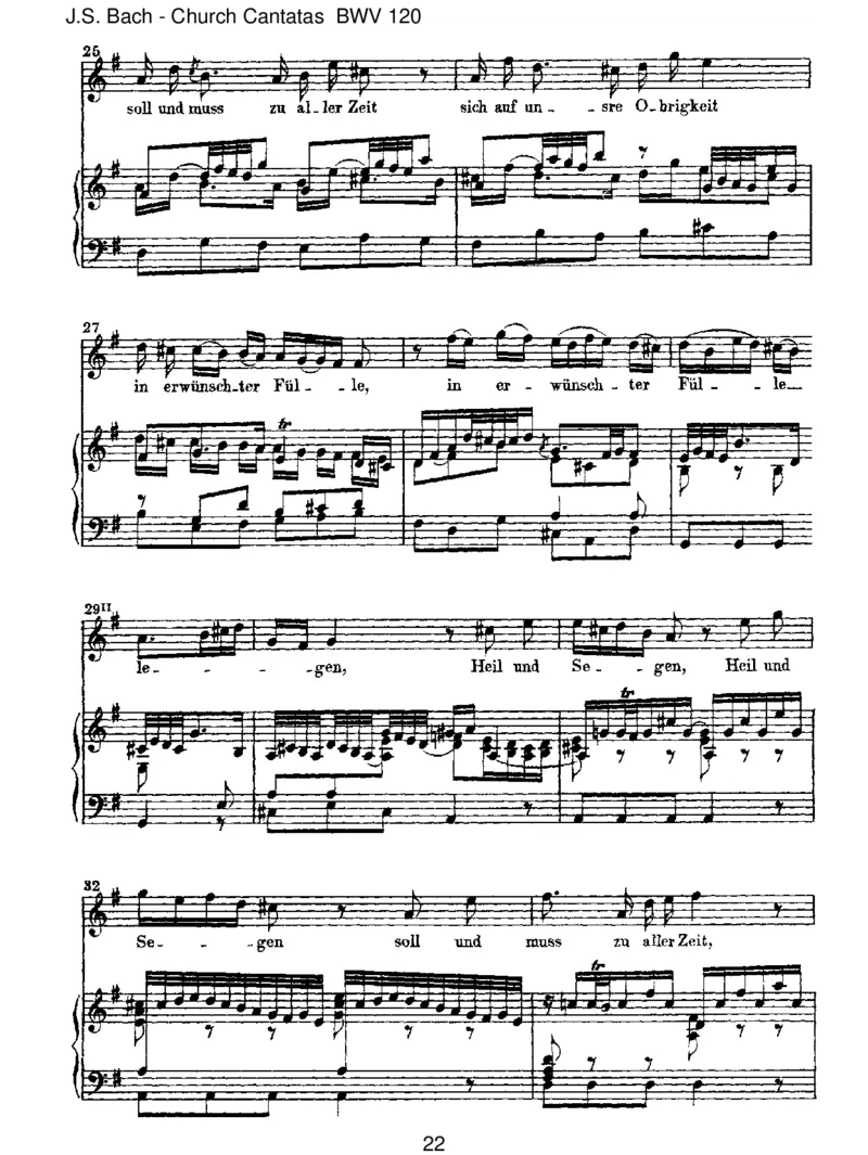 BWV120Gott,manlobetdichinderStille_一万首著名钢琴曲谱哈农贝多芬合集视频教学电子版高清无水印可打印_1古典钢琴知名音乐家谱_巴赫钢琴谱全集_J.S巴赫作品全集