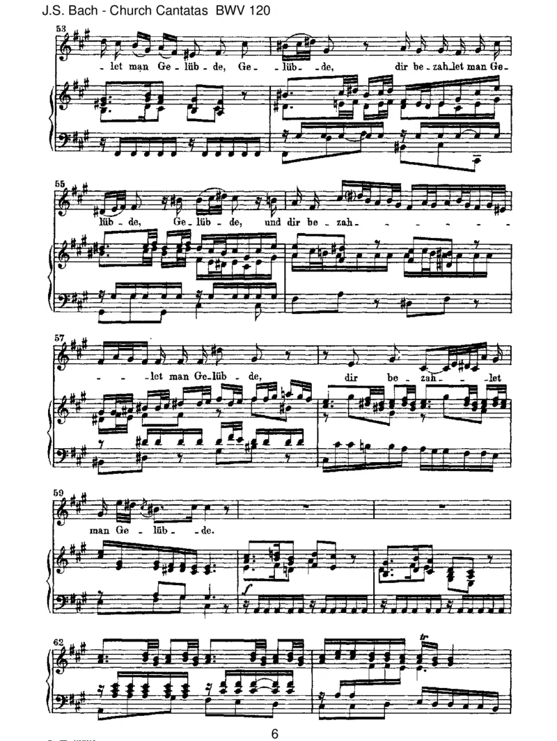 BWV120Gott,manlobetdichinderStille_一万首著名钢琴曲谱哈农贝多芬合集视频教学电子版高清无水印可打印_1古典钢琴知名音乐家谱_巴赫钢琴谱全集_J.S巴赫作品全集