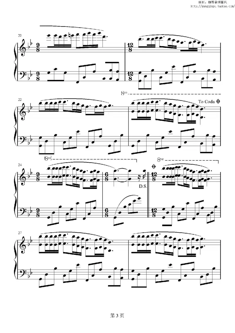 38、理查德克莱德曼（77页，共12首）_一万首著名钢琴曲谱哈农贝多芬合集视频教学电子版高清无水印可打印_3流行音乐谱_流行钢琴谱合集形式_高清PDF无水印