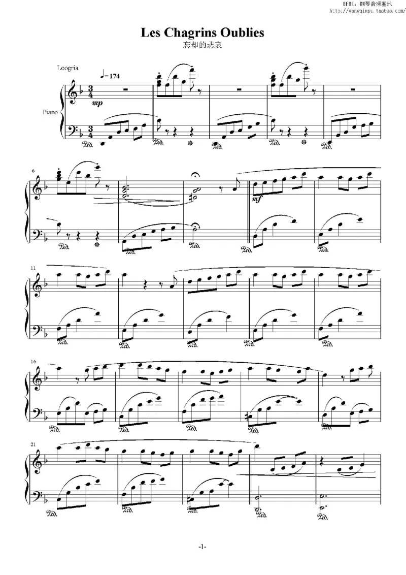 38、理查德克莱德曼（77页，共12首）_一万首著名钢琴曲谱哈农贝多芬合集视频教学电子版高清无水印可打印_3流行音乐谱_流行钢琴谱合集形式_高清PDF无水印