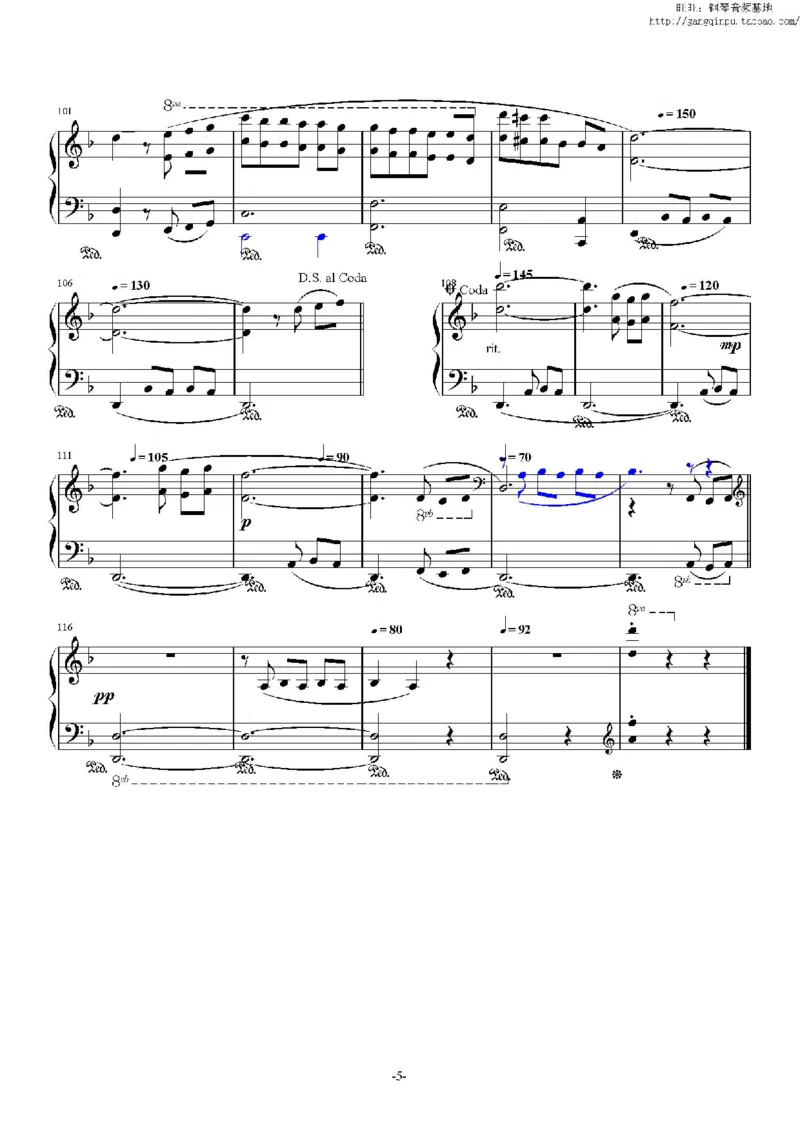 38、理查德克莱德曼（77页，共12首）_一万首著名钢琴曲谱哈农贝多芬合集视频教学电子版高清无水印可打印_3流行音乐谱_流行钢琴谱合集形式_高清PDF无水印