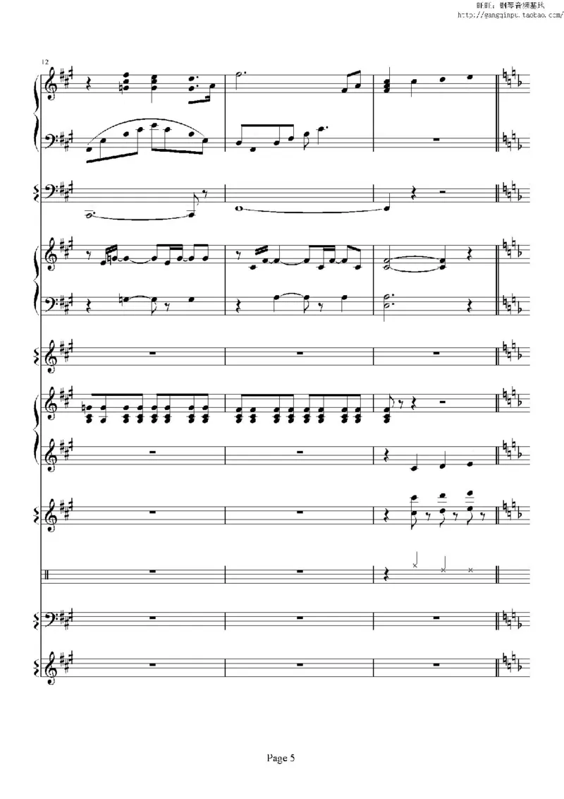 38、理查德克莱德曼（77页，共12首）_一万首著名钢琴曲谱哈农贝多芬合集视频教学电子版高清无水印可打印_3流行音乐谱_流行钢琴谱合集形式_高清PDF无水印