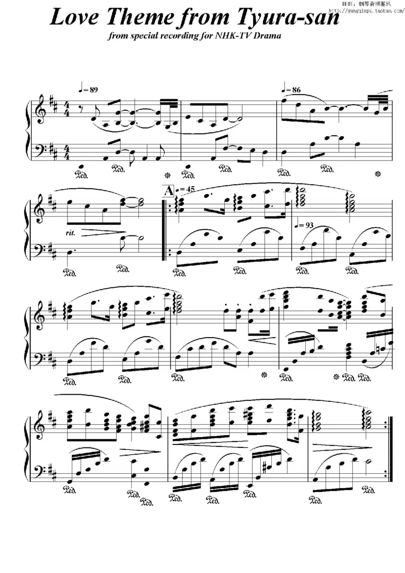 38、理查德克莱德曼（77页，共12首）_一万首著名钢琴曲谱哈农贝多芬合集视频教学电子版高清无水印可打印_3流行音乐谱_流行钢琴谱合集形式_高清PDF无水印