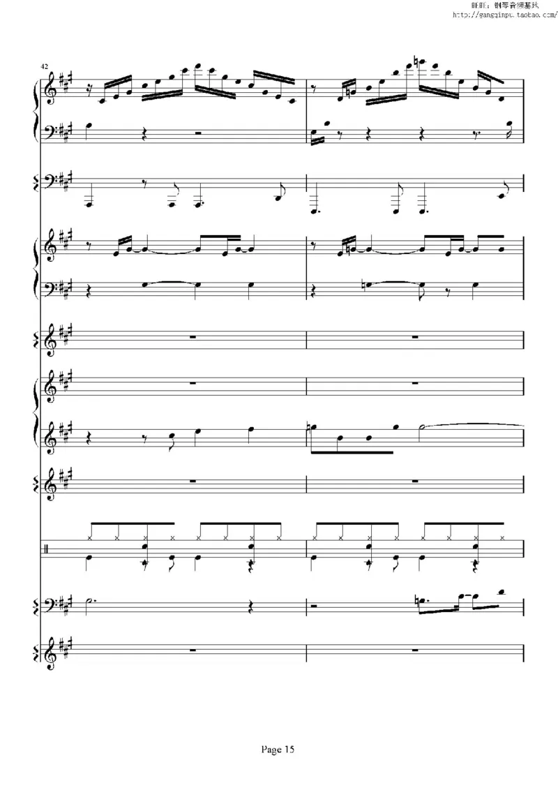 38、理查德克莱德曼（77页，共12首）_一万首著名钢琴曲谱哈农贝多芬合集视频教学电子版高清无水印可打印_3流行音乐谱_流行钢琴谱合集形式_高清PDF无水印