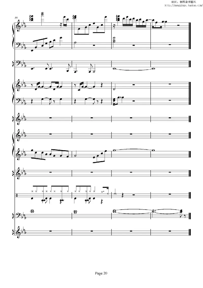 38、理查德克莱德曼（77页，共12首）_一万首著名钢琴曲谱哈农贝多芬合集视频教学电子版高清无水印可打印_3流行音乐谱_流行钢琴谱合集形式_高清PDF无水印