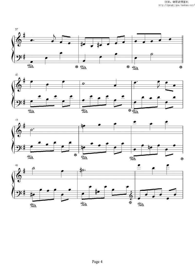 38、理查德克莱德曼（77页，共12首）_一万首著名钢琴曲谱哈农贝多芬合集视频教学电子版高清无水印可打印_3流行音乐谱_流行钢琴谱合集形式_高清PDF无水印