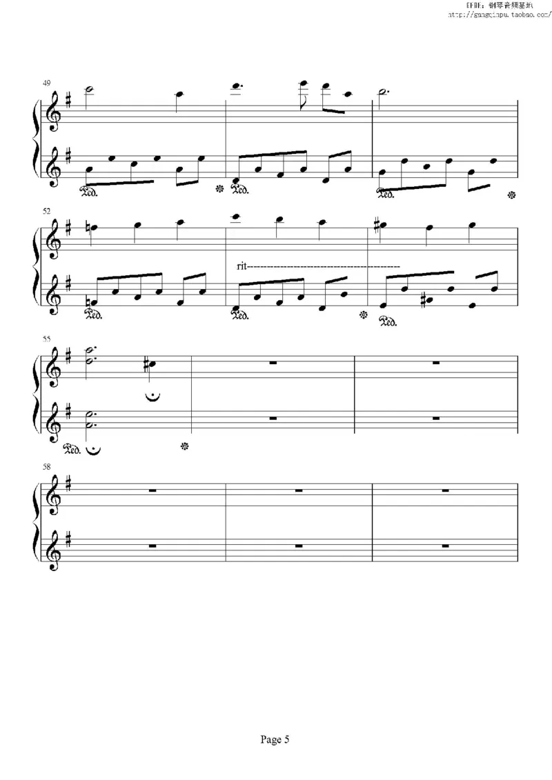 38、理查德克莱德曼（77页，共12首）_一万首著名钢琴曲谱哈农贝多芬合集视频教学电子版高清无水印可打印_3流行音乐谱_流行钢琴谱合集形式_高清PDF无水印