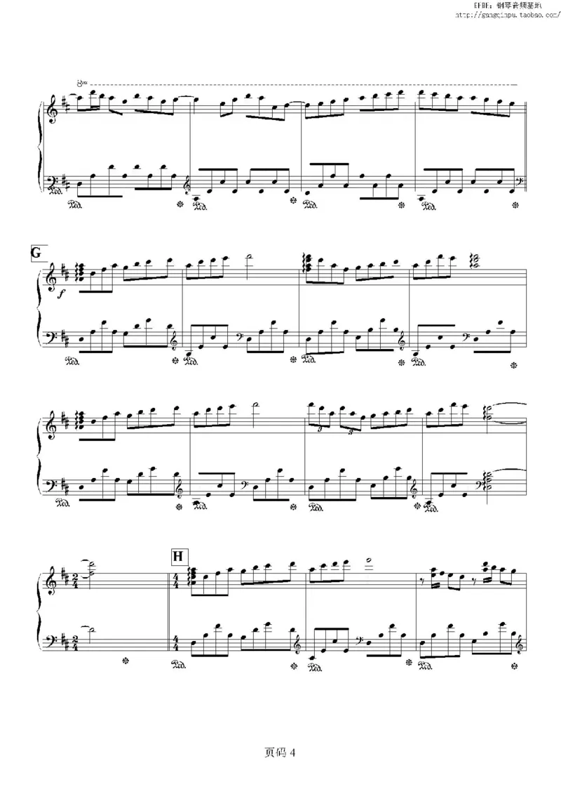 38、理查德克莱德曼（77页，共12首）_一万首著名钢琴曲谱哈农贝多芬合集视频教学电子版高清无水印可打印_3流行音乐谱_流行钢琴谱合集形式_高清PDF无水印