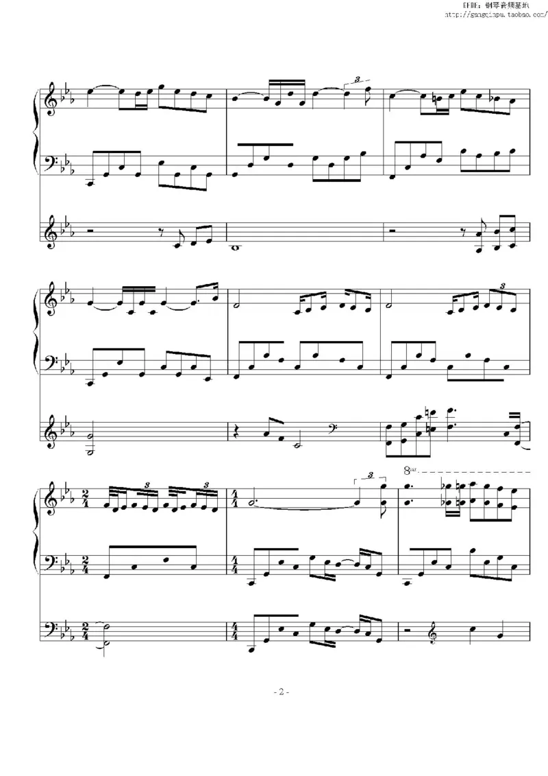 38、理查德克莱德曼（77页，共12首）_一万首著名钢琴曲谱哈农贝多芬合集视频教学电子版高清无水印可打印_3流行音乐谱_流行钢琴谱合集形式_高清PDF无水印