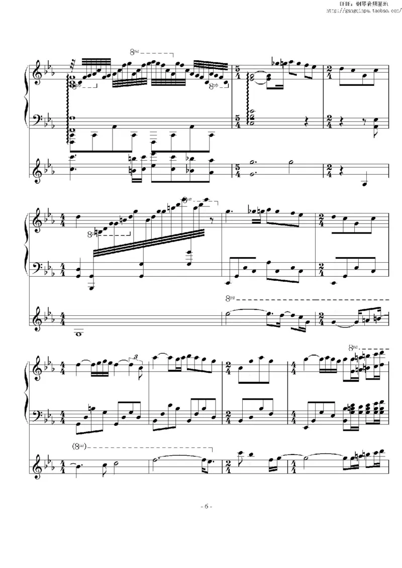 38、理查德克莱德曼（77页，共12首）_一万首著名钢琴曲谱哈农贝多芬合集视频教学电子版高清无水印可打印_3流行音乐谱_流行钢琴谱合集形式_高清PDF无水印