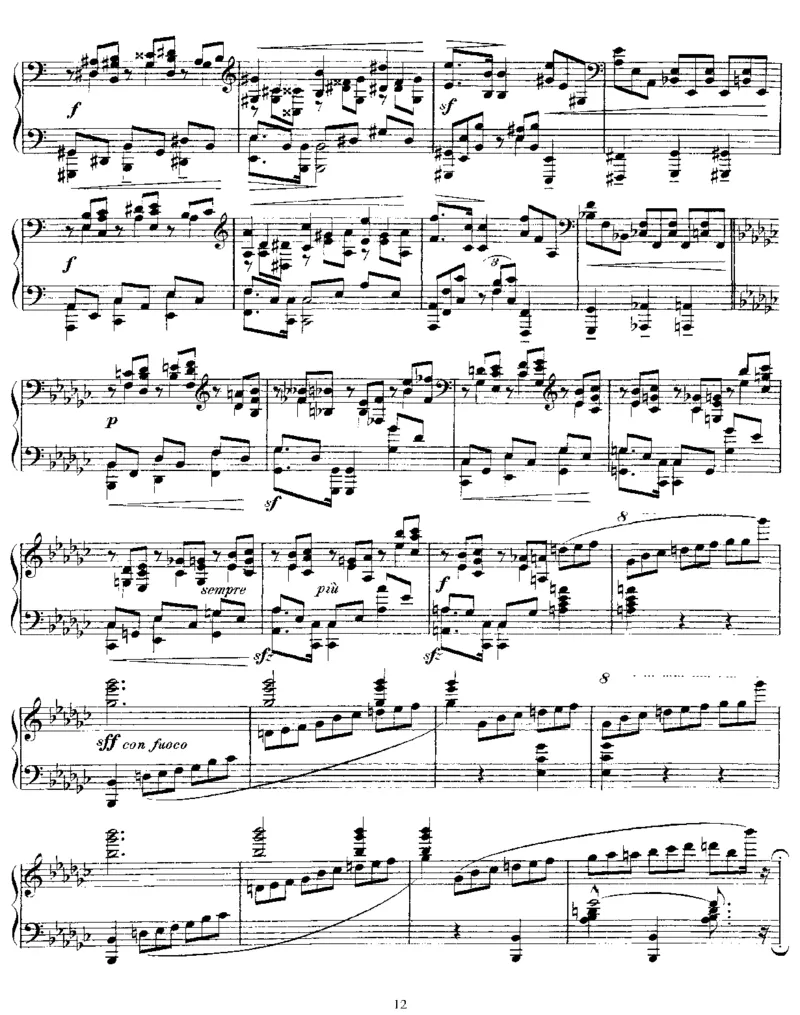 AllegroAppassionato,Op4_一万首著名钢琴曲谱哈农贝多芬合集视频教学电子版高清无水印可打印_1古典钢琴知名音乐家谱_斯克里亚宾钢琴谱全集_其他