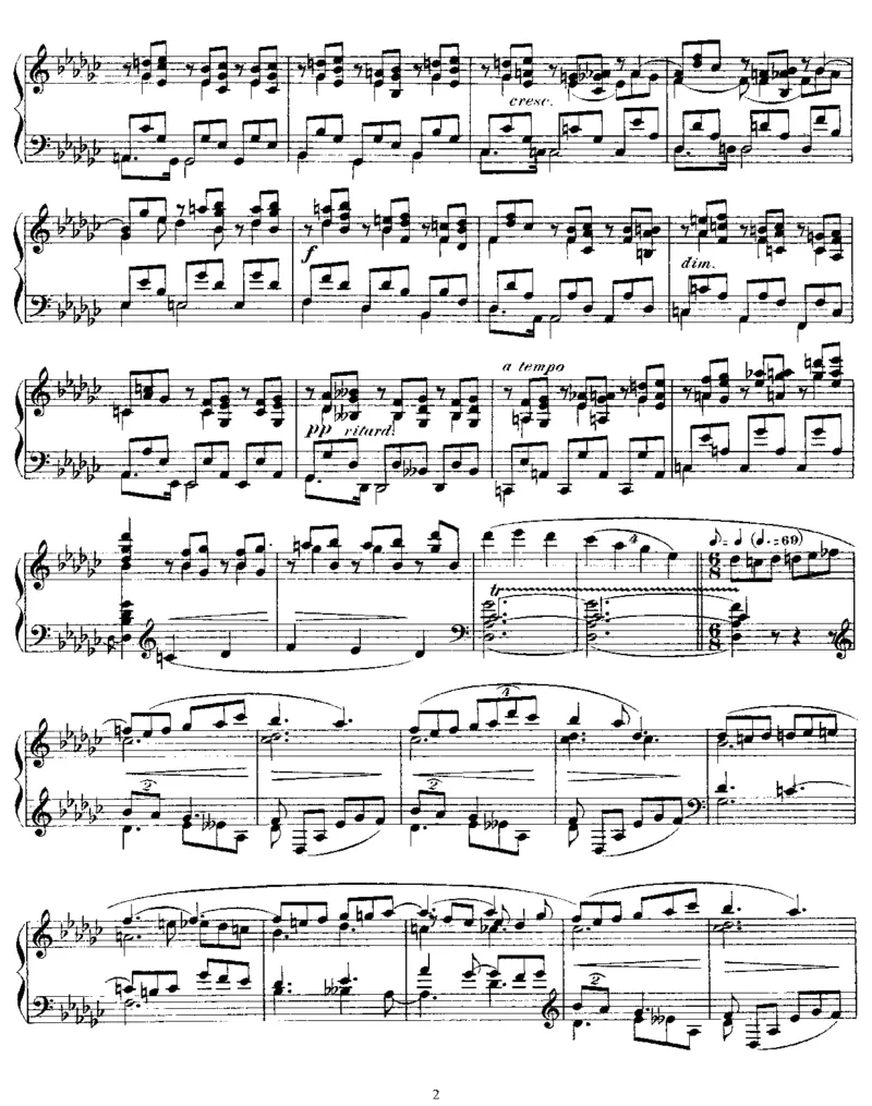 AllegroAppassionato,Op4_一万首著名钢琴曲谱哈农贝多芬合集视频教学电子版高清无水印可打印_1古典钢琴知名音乐家谱_斯克里亚宾钢琴谱全集_其他