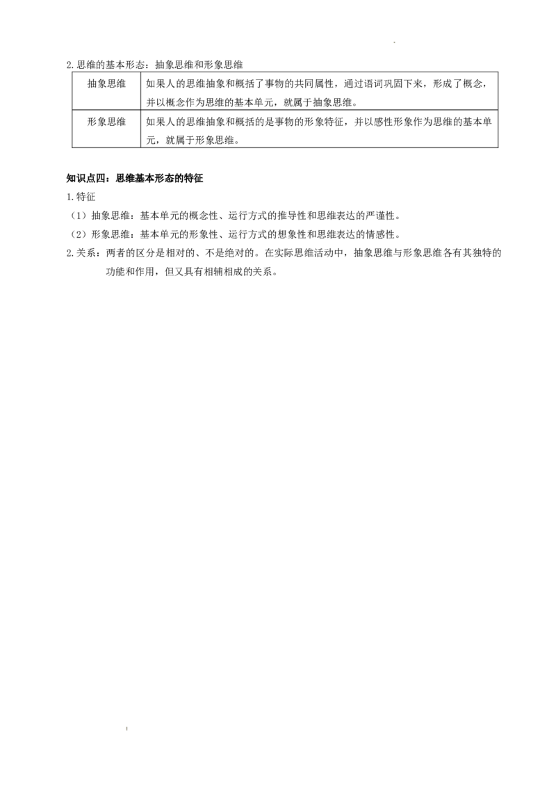 逻辑与思维知识梳理-统编版选择性必修三_E015高中全科试卷_政治试题_选修3_6.知识汇总