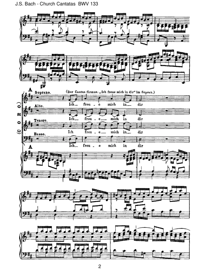 BWV133Ichfreuemichindir_一万首著名钢琴曲谱哈农贝多芬合集视频教学电子版高清无水印可打印_1古典钢琴知名音乐家谱_巴赫钢琴谱全集_J.S巴赫作品全集_JohannSebastianBach(1685-1750)巴赫