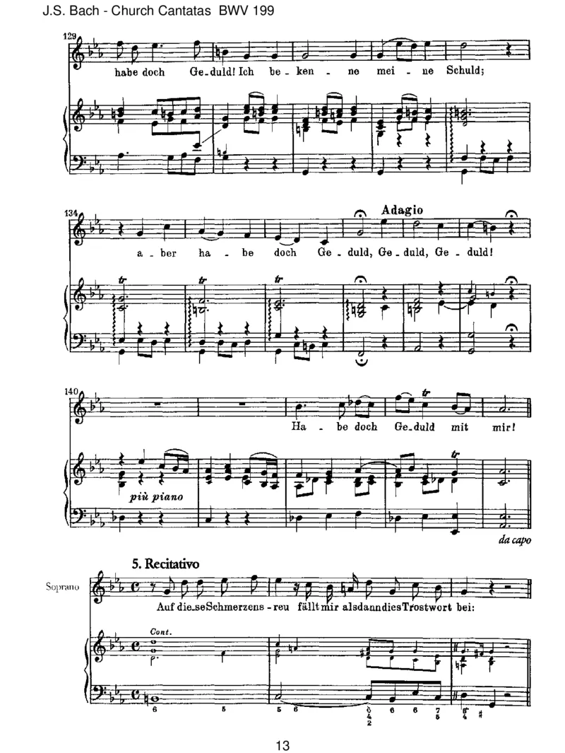 BWV199MeinHerzeschwimmtimBlut_一万首著名钢琴曲谱哈农贝多芬合集视频教学电子版高清无水印可打印_1古典钢琴知名音乐家谱_巴赫钢琴谱全集_J.S巴赫作品全集_JohannSebastianBach(1685-1750)巴赫