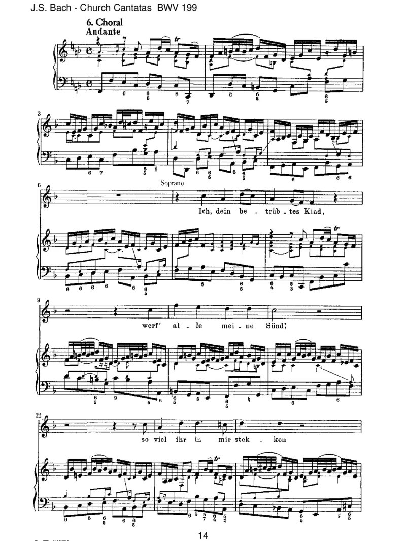 BWV199MeinHerzeschwimmtimBlut_一万首著名钢琴曲谱哈农贝多芬合集视频教学电子版高清无水印可打印_1古典钢琴知名音乐家谱_巴赫钢琴谱全集_J.S巴赫作品全集_JohannSebastianBach(1685-1750)巴赫