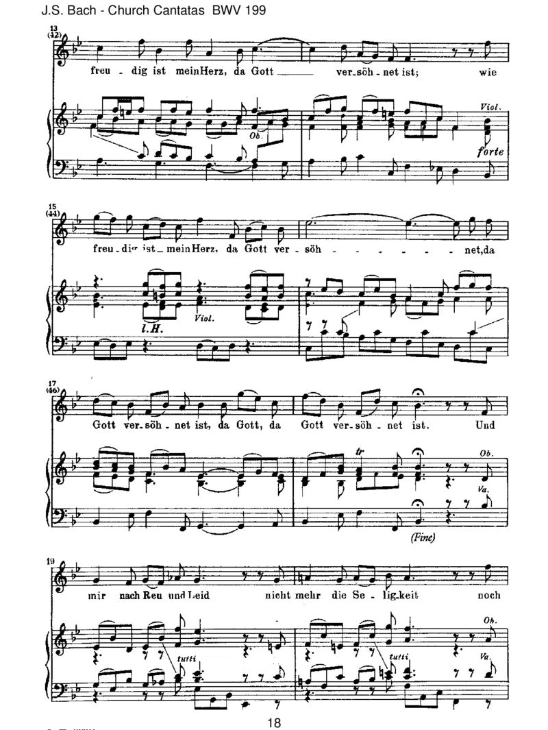 BWV199MeinHerzeschwimmtimBlut_一万首著名钢琴曲谱哈农贝多芬合集视频教学电子版高清无水印可打印_1古典钢琴知名音乐家谱_巴赫钢琴谱全集_J.S巴赫作品全集_JohannSebastianBach(1685-1750)巴赫