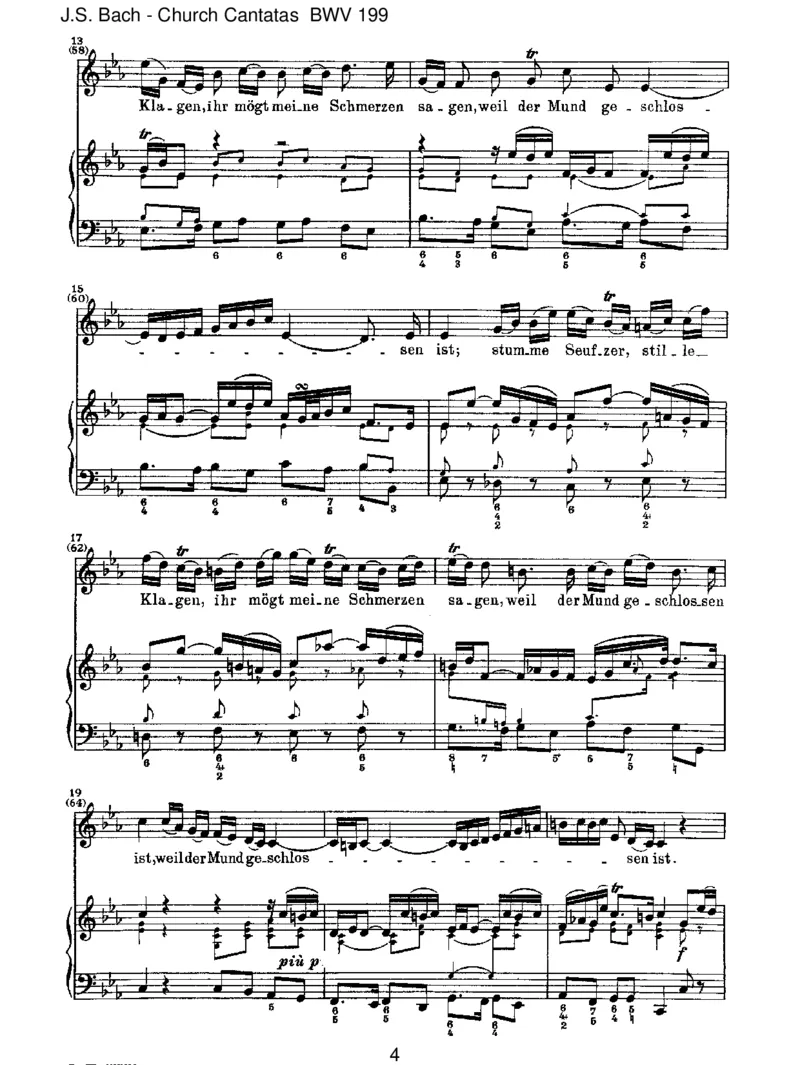 BWV199MeinHerzeschwimmtimBlut_一万首著名钢琴曲谱哈农贝多芬合集视频教学电子版高清无水印可打印_1古典钢琴知名音乐家谱_巴赫钢琴谱全集_J.S巴赫作品全集_JohannSebastianBach(1685-1750)巴赫
