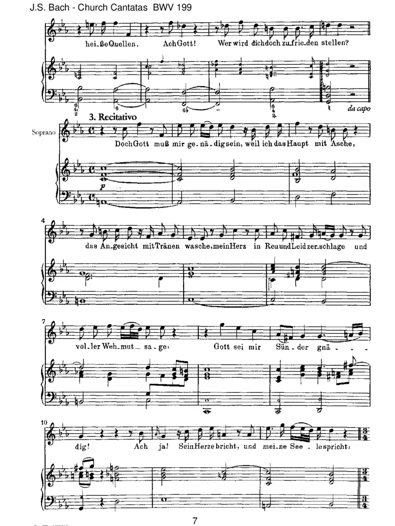 BWV199MeinHerzeschwimmtimBlut_一万首著名钢琴曲谱哈农贝多芬合集视频教学电子版高清无水印可打印_1古典钢琴知名音乐家谱_巴赫钢琴谱全集_J.S巴赫作品全集_JohannSebastianBach(1685-1750)巴赫