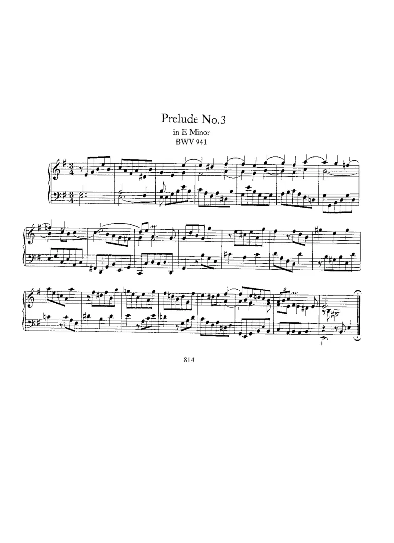 5Preludes,BWV939-943_一万首著名钢琴曲谱哈农贝多芬合集视频教学电子版高清无水印可打印_1古典钢琴知名音乐家谱_巴赫钢琴谱全集_Preludes，Fantasias，Fugues