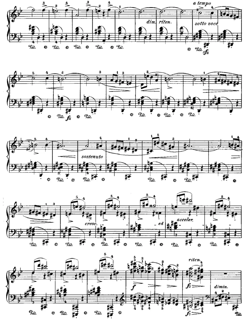 6nocturne-op-15-no-3_一万首著名钢琴曲谱哈农贝多芬合集视频教学电子版高清无水印可打印_1古典钢琴知名音乐家谱_肖邦钢琴谱全集_夜曲2版