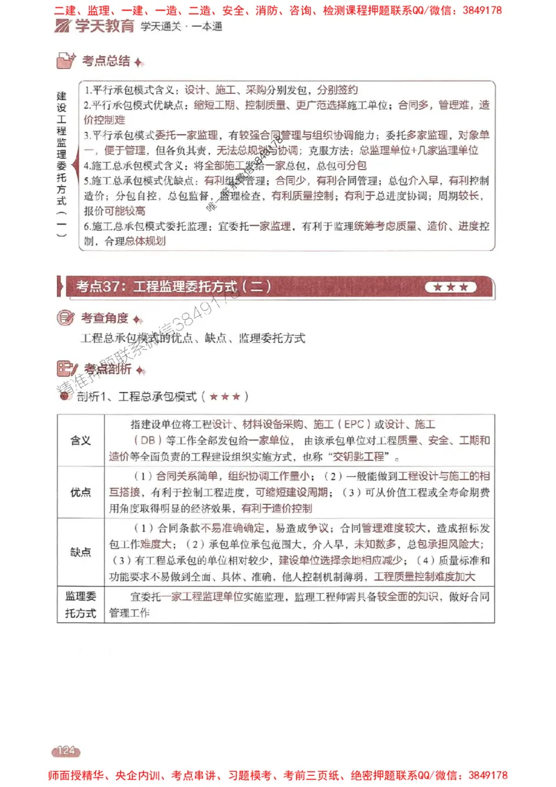 25年监理法规-学天一本通（精讲讲义）推荐_监理工程师_2025监理工程师_2025年监理工程师SVIP_2025年监理概论法规SVIP_01-精华文档✿电子教材✿历年真题