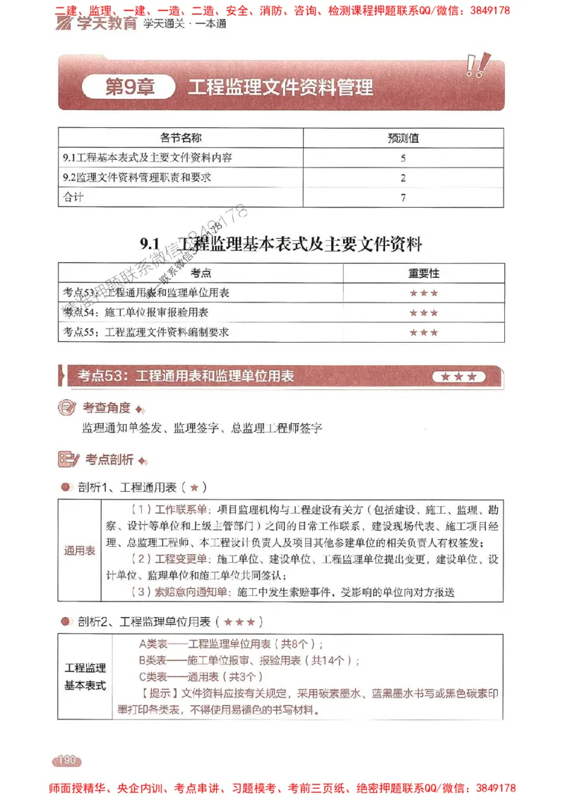 25年监理法规-学天一本通（精讲讲义）推荐_监理工程师_2025监理工程师_2025年监理工程师SVIP_2025年监理概论法规SVIP_01-精华文档✿电子教材✿历年真题