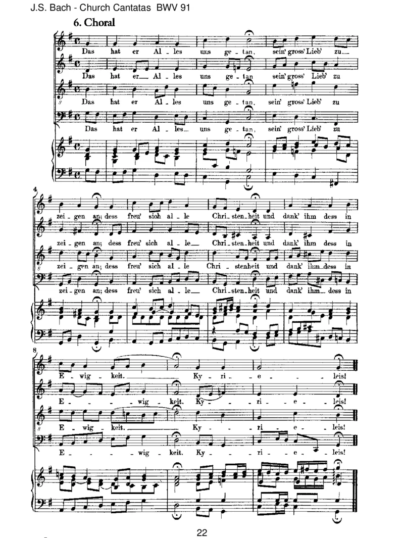BWV91Gelobetseistdu,JesusChrist_一万首著名钢琴曲谱哈农贝多芬合集视频教学电子版高清无水印可打印_1古典钢琴知名音乐家谱_巴赫钢琴谱全集_J.S巴赫作品全集_JohannSebastianBach(1685-1750)巴赫