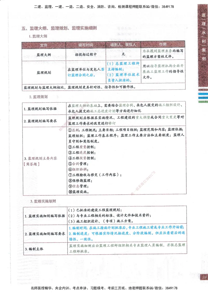 25年水利案例-四色笔记_监理工程师_2025监理工程师_2025年监理工程师SVIP_2025年监理水利案例SVIP_01-精华文档✿电子教材✿历年真题_05-水利案例《四色笔记》SMR