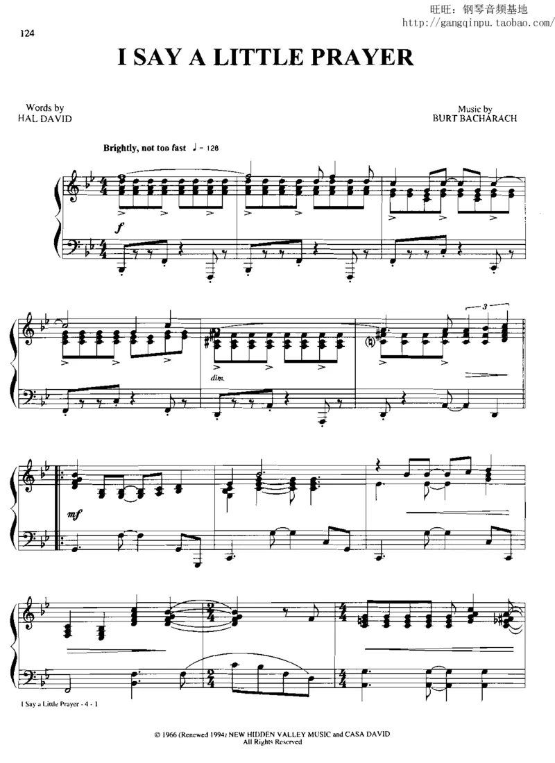 28、流行情调钢琴谱集（296页，共77首）_一万首著名钢琴曲谱哈农贝多芬合集视频教学电子版高清无水印可打印_3流行音乐谱_流行钢琴谱合集形式_高清PDF无水印