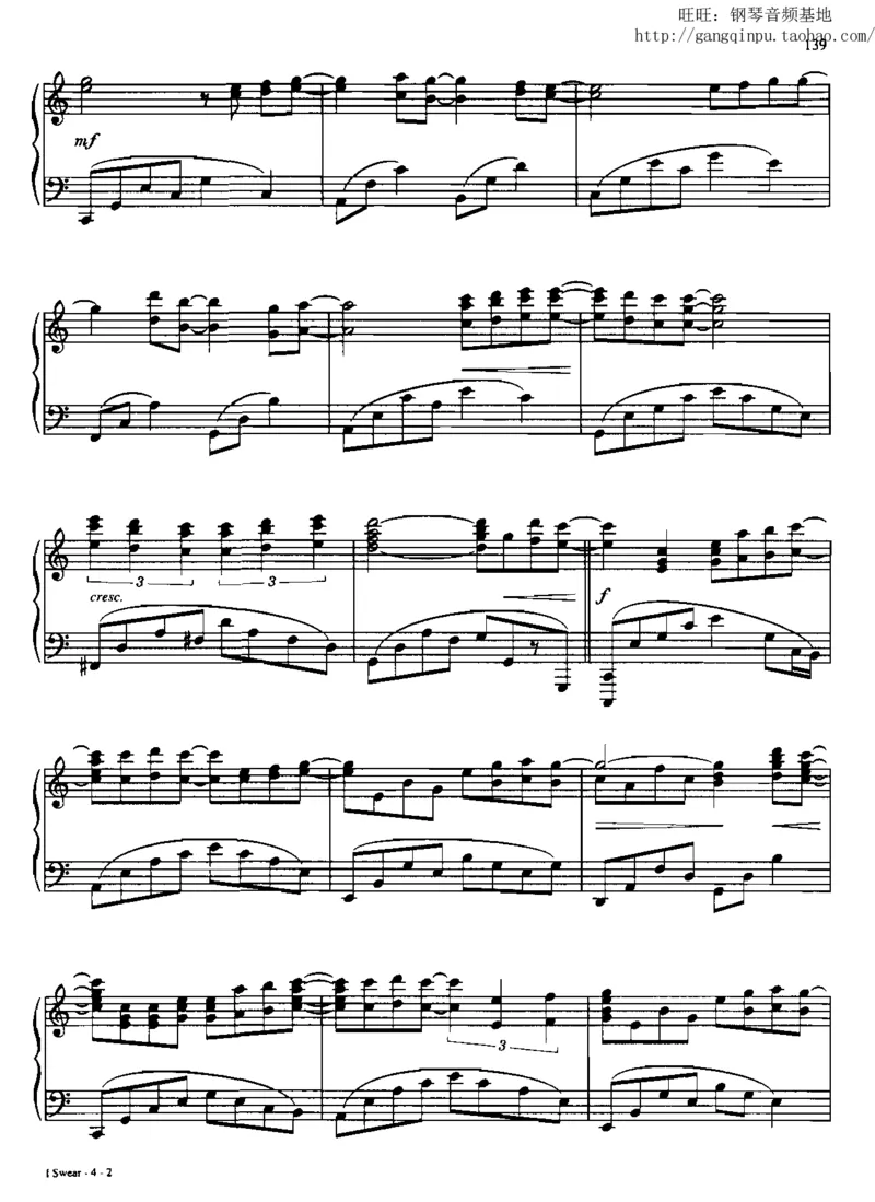 28、流行情调钢琴谱集（296页，共77首）_一万首著名钢琴曲谱哈农贝多芬合集视频教学电子版高清无水印可打印_3流行音乐谱_流行钢琴谱合集形式_高清PDF无水印