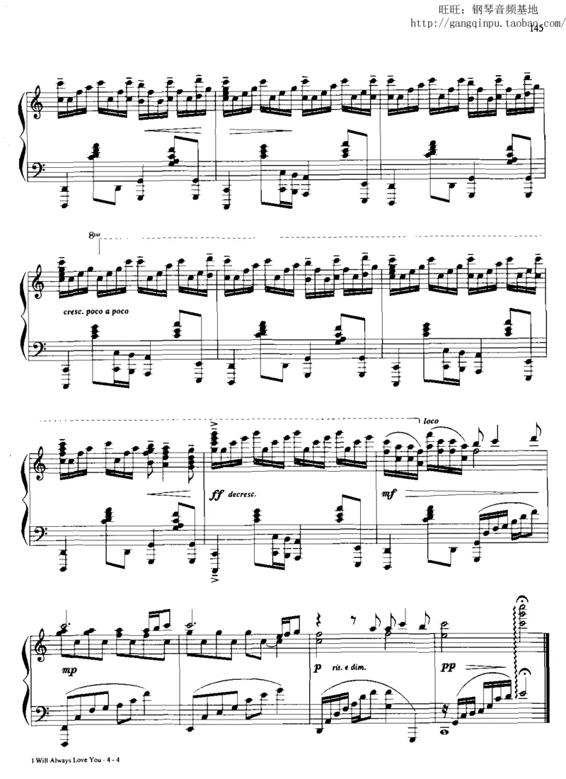 28、流行情调钢琴谱集（296页，共77首）_一万首著名钢琴曲谱哈农贝多芬合集视频教学电子版高清无水印可打印_3流行音乐谱_流行钢琴谱合集形式_高清PDF无水印