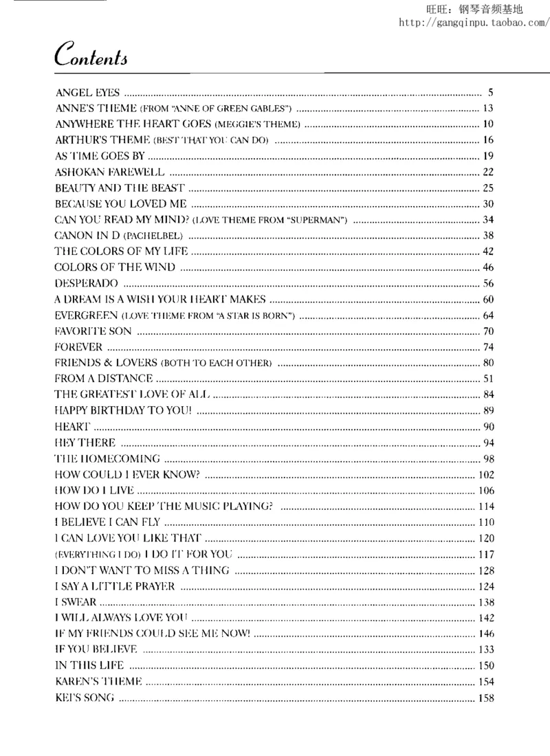 28、流行情调钢琴谱集（296页，共77首）_一万首著名钢琴曲谱哈农贝多芬合集视频教学电子版高清无水印可打印_3流行音乐谱_流行钢琴谱合集形式_高清PDF无水印