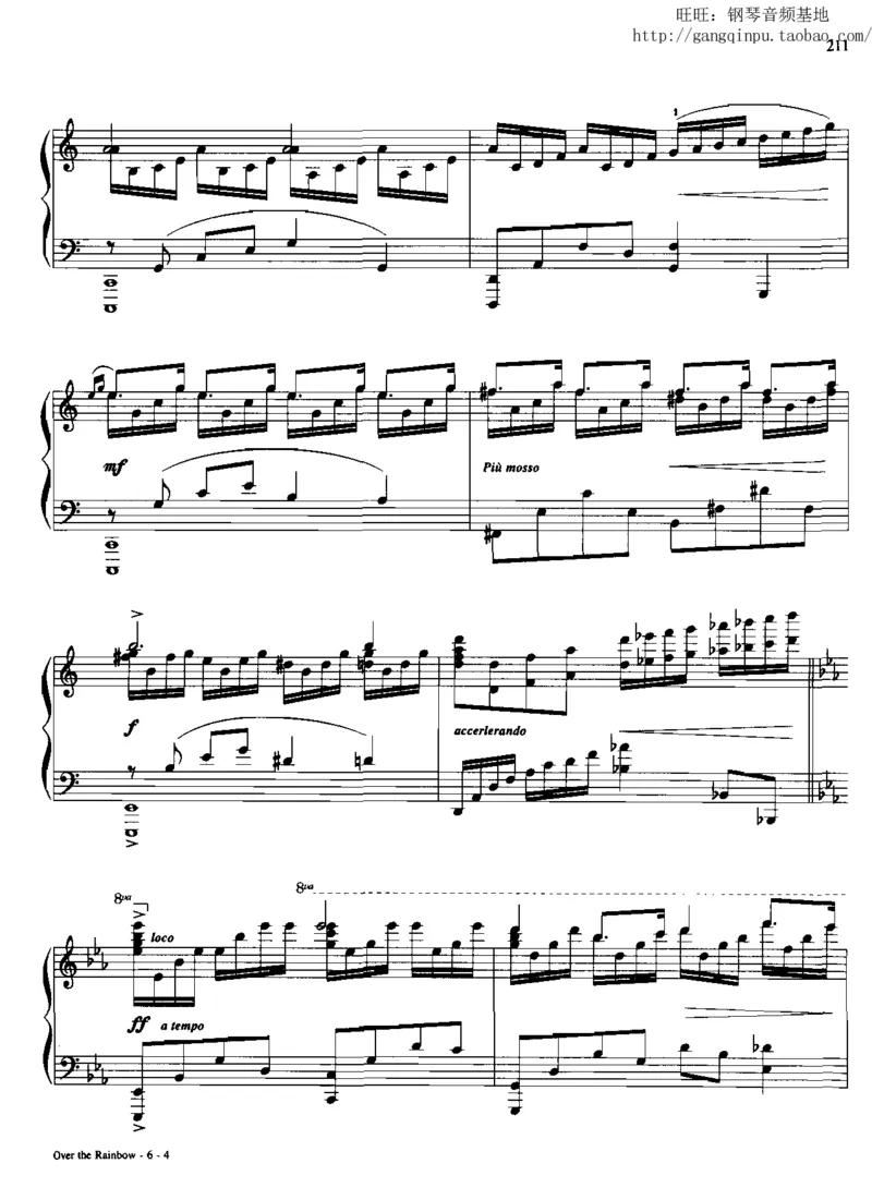 28、流行情调钢琴谱集（296页，共77首）_一万首著名钢琴曲谱哈农贝多芬合集视频教学电子版高清无水印可打印_3流行音乐谱_流行钢琴谱合集形式_高清PDF无水印