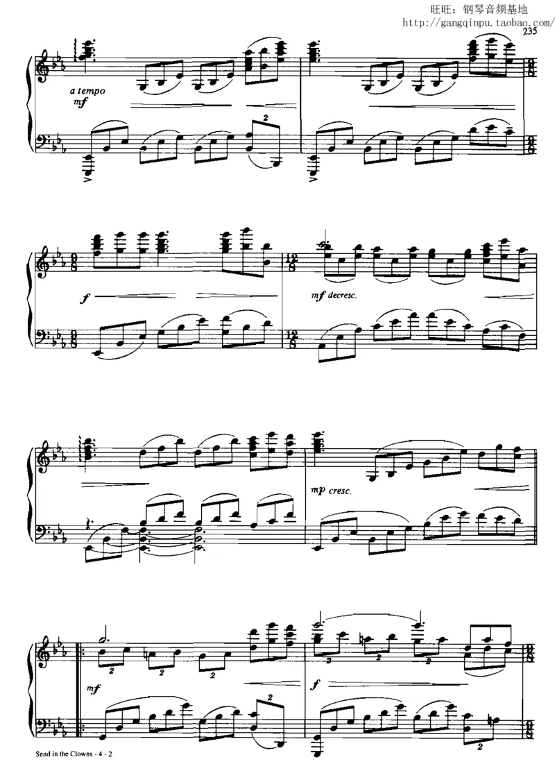 28、流行情调钢琴谱集（296页，共77首）_一万首著名钢琴曲谱哈农贝多芬合集视频教学电子版高清无水印可打印_3流行音乐谱_流行钢琴谱合集形式_高清PDF无水印