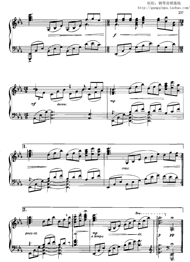 28、流行情调钢琴谱集（296页，共77首）_一万首著名钢琴曲谱哈农贝多芬合集视频教学电子版高清无水印可打印_3流行音乐谱_流行钢琴谱合集形式_高清PDF无水印