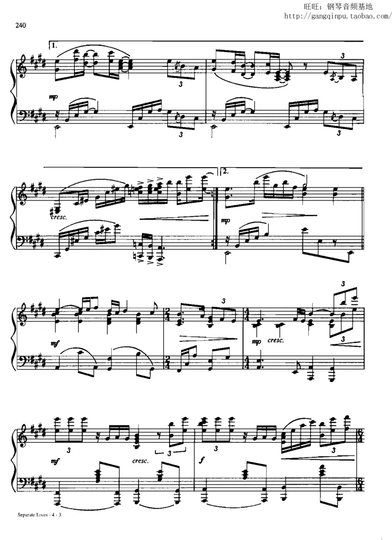 28、流行情调钢琴谱集（296页，共77首）_一万首著名钢琴曲谱哈农贝多芬合集视频教学电子版高清无水印可打印_3流行音乐谱_流行钢琴谱合集形式_高清PDF无水印