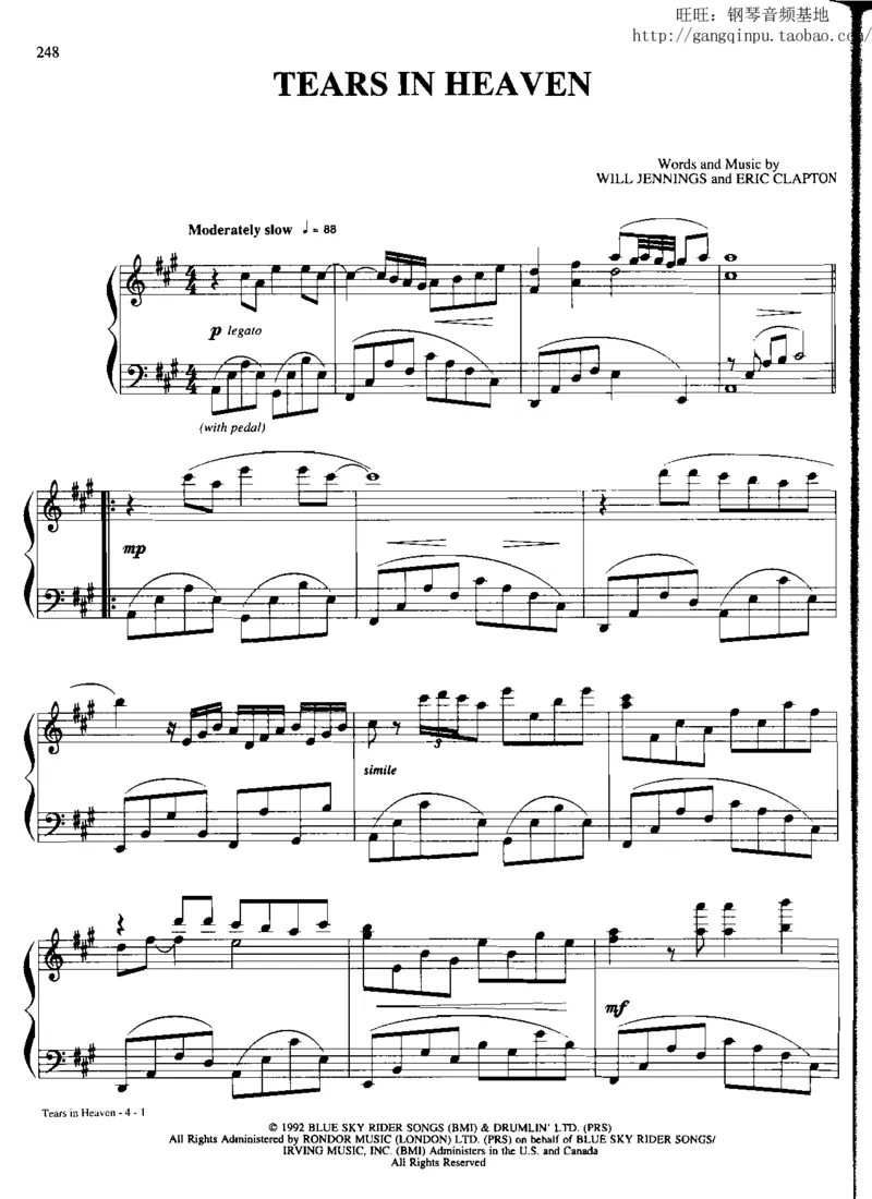 28、流行情调钢琴谱集（296页，共77首）_一万首著名钢琴曲谱哈农贝多芬合集视频教学电子版高清无水印可打印_3流行音乐谱_流行钢琴谱合集形式_高清PDF无水印